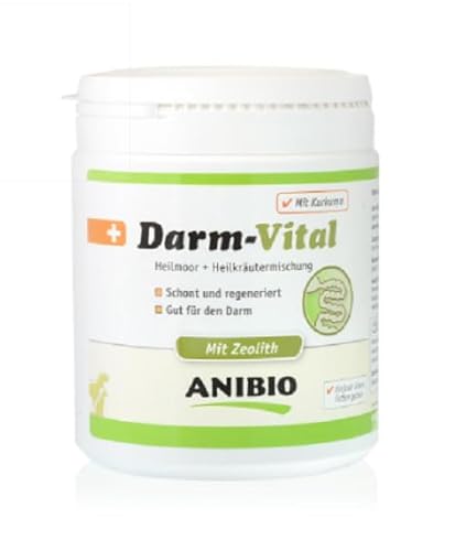 Anibio Darm - Vital 420g - Kräutermischung aus anerkannten, natürlichen und wirkungsvollen Heilpflanzen für Hunde und Katzen - Darmvital von Anibio