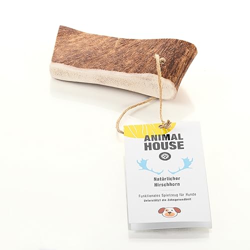 Animal House – Wildlederholz für Hunde – 100% natürlicher Kausnack – Stärkt die Mundhygiene – Widerstandsfähig und langlebig – In Allen Größen erhältlich (S) von Animal House