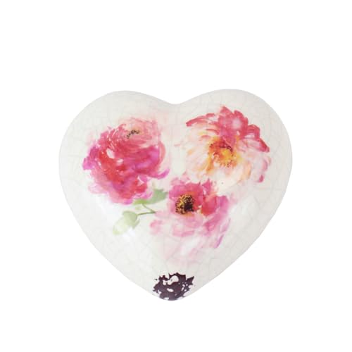 Animal Tree Keramik Tierurne Heart with Roses, personalisierbare Tierurne für Hunde und Katzen, Für Tiere bis zu einem Lebendgewicht von ca. 1 kg von Animal Tree