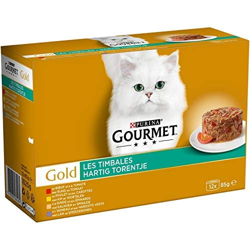 Gourmet Gold Les Timbales Mix 1020G – 3 Stück von Animalerie