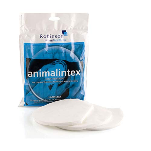 Animalintex Huf Behandlung 12 Packungen x 3 Kompressen 14 x 13,5 cm Landwirtschaft Vieh von Animalintex