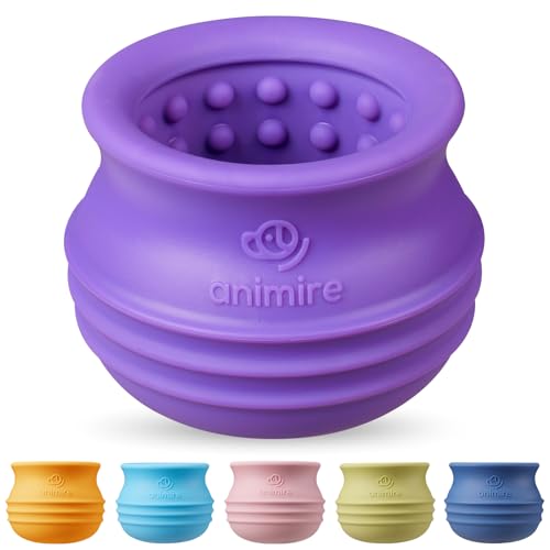 Animire Leckerli-Dosierendes Hundespielzeug, langlebiges interaktives Puzzle-Spielzeug für Hunde, füllbare Hundeanreicherung, gefrorenes Lecklecken-Spielzeug für Langeweile, BPA-freies Silikon Animire Leckerli-Dosierendes Hundespielzeug, langlebiges interaktives Puzzle-Spielzeug für Hunde, füllbare Hundeanreicherung, gefrorenes Lecklecken-Spielzeug für Langeweile, BPA-freies Silikon von Animire