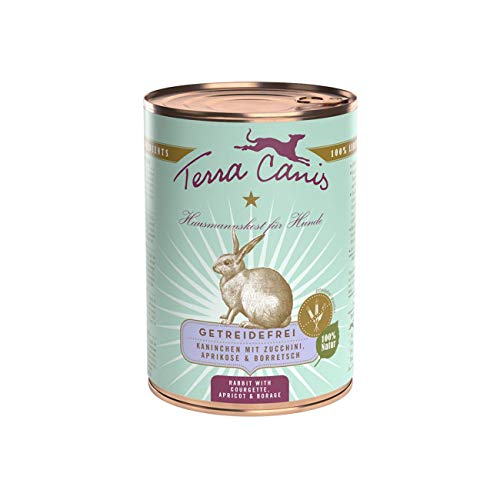 AnimoConcept Terra Canis natürliche pasté ohne Müsli für Hunde mit Kaninchen 400 g Box von animo concept