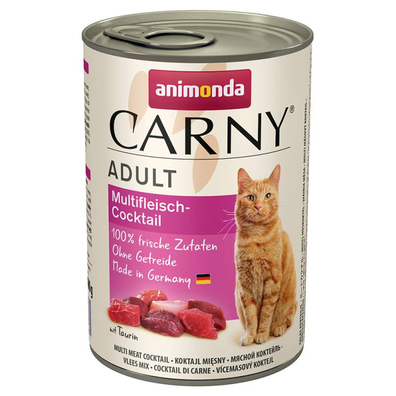 animonda Carny Adult 6 x 400 g - Multifleisch-Cocktail von Animonda Carny