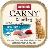 animonda Carny Country Adult 32 x 100 g - Huhn, Pute + Forelle von Animonda Carny