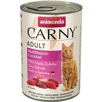 animonda Carny Adult 400g x 24 - Sparpaket - Multifleisch-Cocktail von Animonda Carny