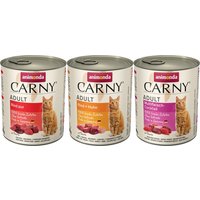 animonda Carny Adult 800g x 24 - Sparpaket - Mix Rind (3 Sorten gemischt) von Animonda Carny