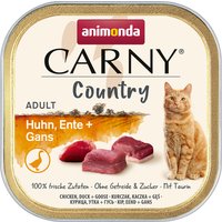 Sparpaket animonda Carny Country Adult 64 x 100 g - Huhn, Ente + Gans von Animonda Carny