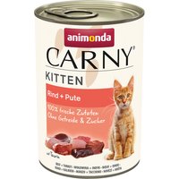 Sparpaket animonda Carny Kitten 24 x 400 g - Rind & Pute von Animonda Carny