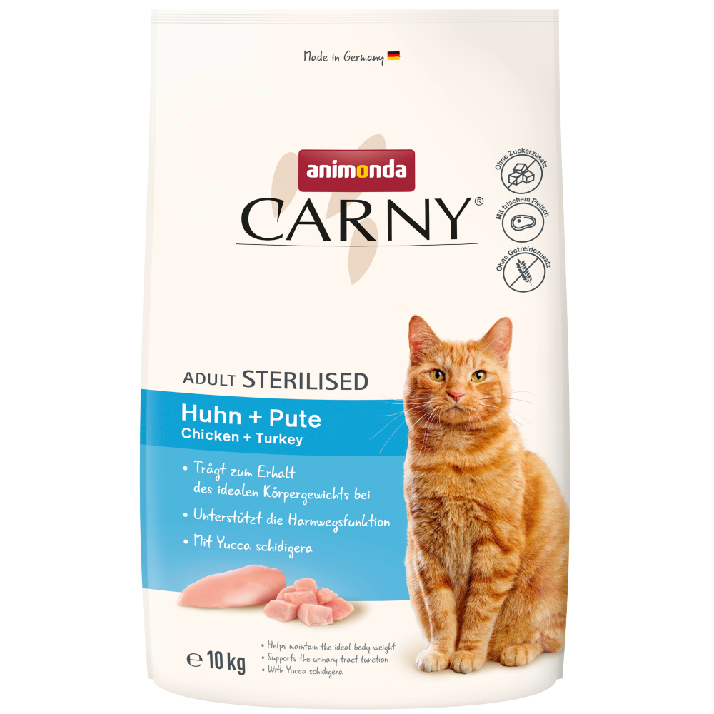 animonda Carny Adult Sterilised Huhn + Pute - 10 kg von Animonda Carny