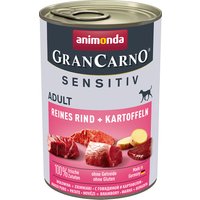 animonda GranCarno Adult Sensitive 6 x 400 g - Reines Rind & Kartoffeln von Animonda GranCarno