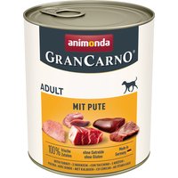 animonda GranCarno Original Adult 6 x 800 g - mit Pute von Animonda GranCarno