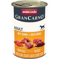 Sparpaket animonda GranCarno Original 12 x 400 g - Adult Rind & Geflügel von Animonda GranCarno