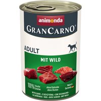 Sparpaket animonda GranCarno Original 12 x 400 g - Adult Wild von Animonda GranCarno