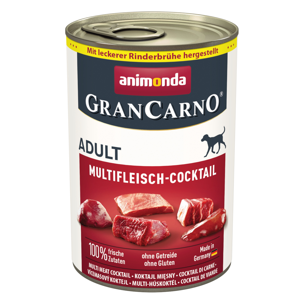 Sparpaket animonda GranCarno Original 24 x 400 g - Multifleisch-Cocktail von Animonda GranCarno