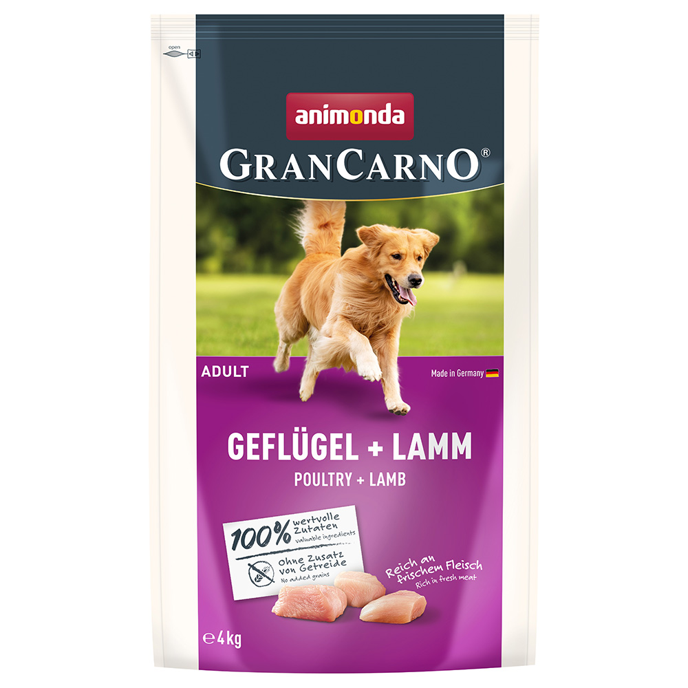 animonda GranCarno Adult Geflügel + Lamm - 4 kg von Animonda GranCarno