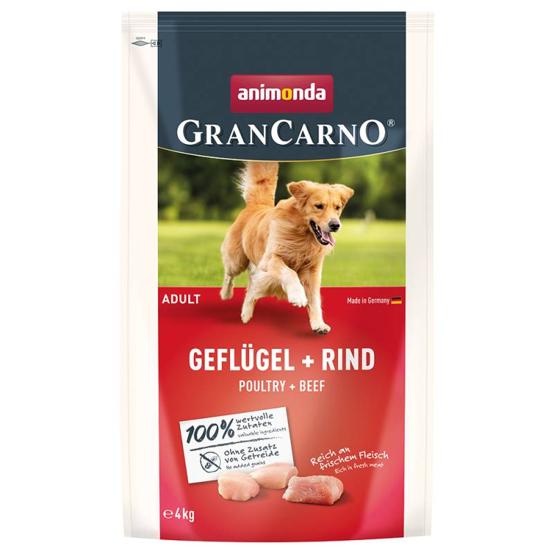 animonda GranCarno Adult Geflügel + Rind - 4 kg von Animonda GranCarno