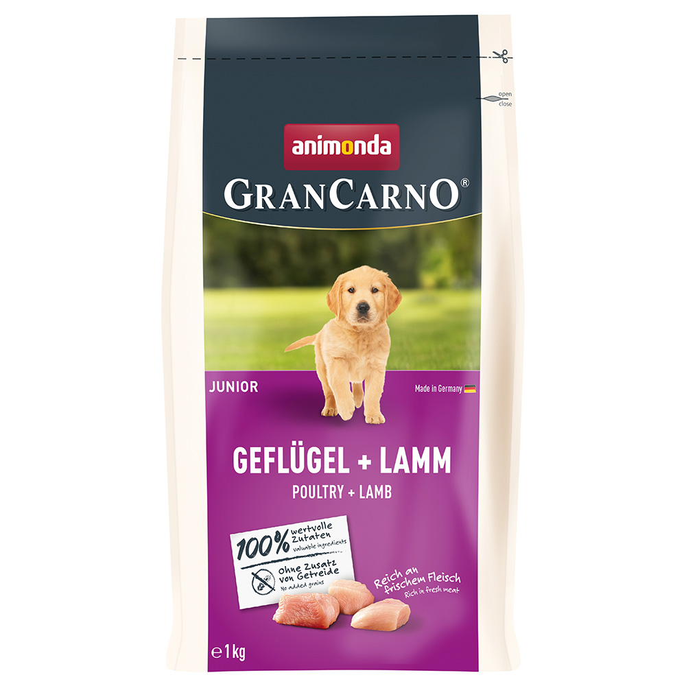 animonda GranCarno Junior Geflügel + Lamm - 1 kg von Animonda GranCarno