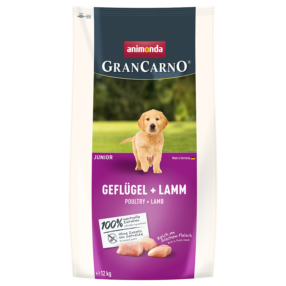 animonda GranCarno Junior Geflügel + Lamm - 12 kg von Animonda GranCarno