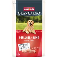 animonda GranCarno Senior Geflügel + Rind - 2 x 4 kg von Animonda GranCarno