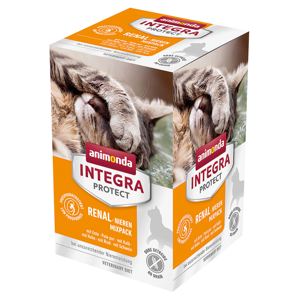 animonda Integra Protect Adult Niere Schale 24 x 100 g - Mixpaket 1 (6 Sorten) von Animonda Integra