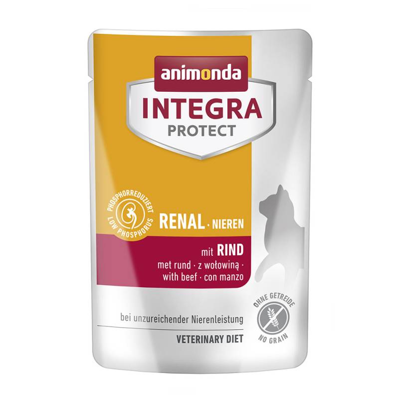 animonda Integra Protect Adult Renal 24 x 85 g - mit Rind von Animonda Integra