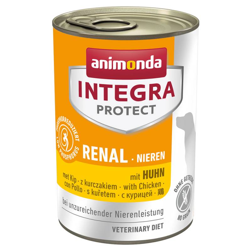 animonda Integra Protect Niere Dose - Sparpaket: 12 x 400 g Huhn von Animonda Integra
