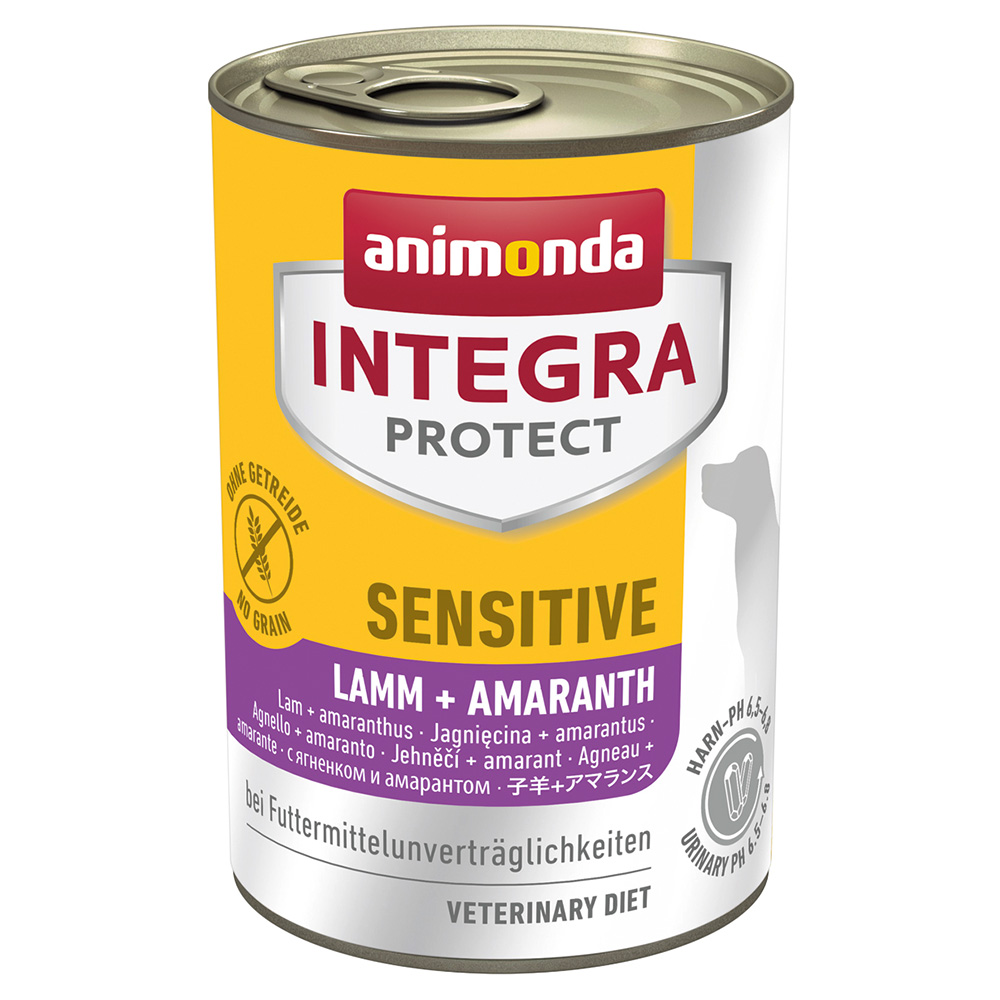 animonda Integra Protect Sensitive Dose - 6 x 400 g Lamm & Amaranth von Animonda Integra