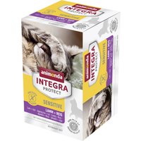 Sparpaket animonda Integra Protect Adult Sensitive 24 x 100 g - Lamm & Reis von Animonda Integra