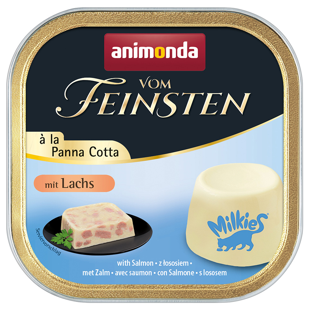 animonda Vom Feinsten Adult à la Panna Cotta 32 x 100 g - mit Lachs von Animonda Vom Feinsten