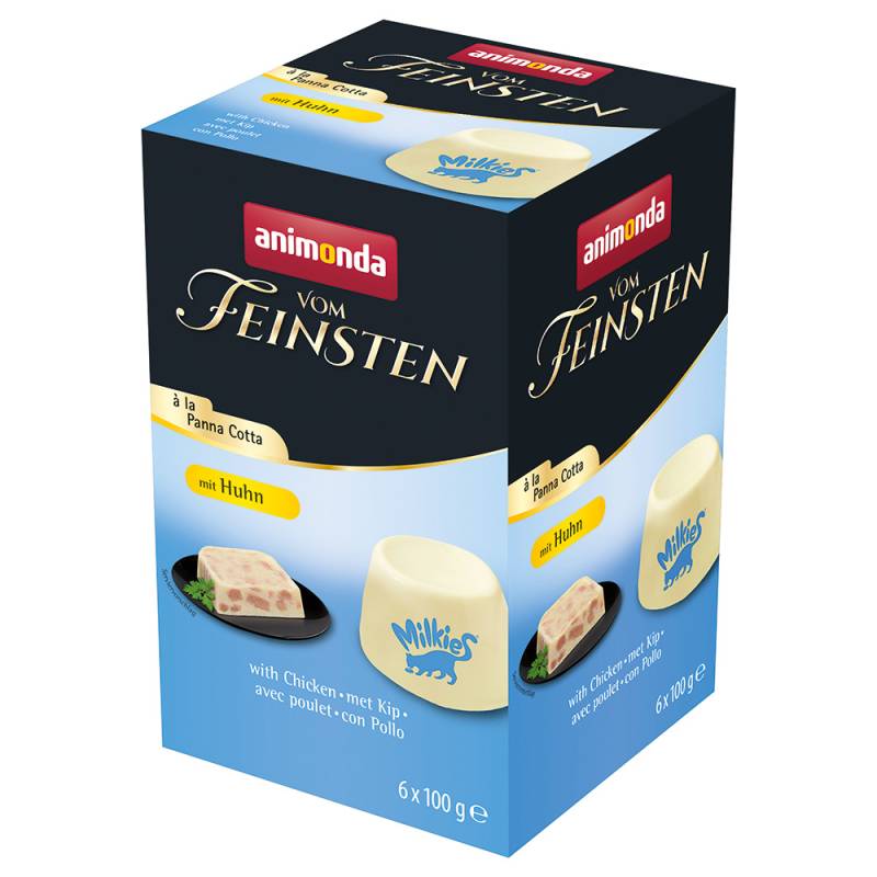 animonda Vom Feinsten Adult à la Panna Cotta 6 x 100 g - mit Huhn von Animonda Vom Feinsten