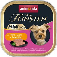 animonda vom Feinsten Adult Mini 32 x 100 g - mit Huhn, Gans + Petersilie von Animonda Vom Feinsten