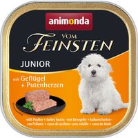 animonda vom Feinsten Junior 6 x 150 g - Geflügel & Putenherzen von Animonda Vom Feinsten