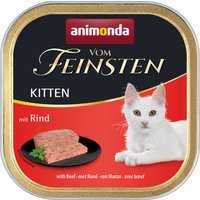 animonda vom Feinsten Kitten 36 x 100 g - mit Rind von Animonda Vom Feinsten