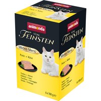 animonda vom Feinsten Mildes Menü Adult 6 x 100 g - Pute & Käse von Animonda Vom Feinsten