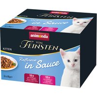 Mixpaket animonda vom Feinsten Kitten Raffinesse in Sauce - 24 x 85 g von Animonda Vom Feinsten