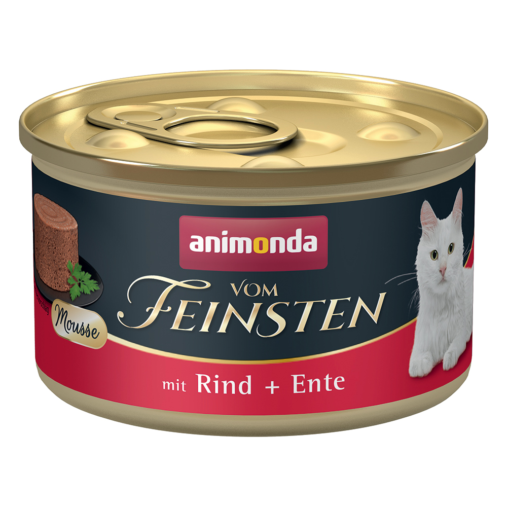 Sparpaket animonda Vom Feinsten Adult 24 x 85 g - Rind & Ente von Animonda Vom Feinsten