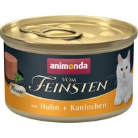 Sparpaket animonda Vom Feinsten Adult Mousse 24 x 85 g - Huhn + Kaninchen von Animonda Vom Feinsten