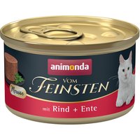 Sparpaket animonda Vom Feinsten Adult Mousse 24 x 85 g - Rind + Ente von Animonda Vom Feinsten