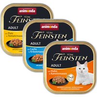 Sparpaket animonda vom Feinsten Adult 64 x 100 g - NoGrain in Sauce (3 Sorten gemischt) von Animonda Vom Feinsten