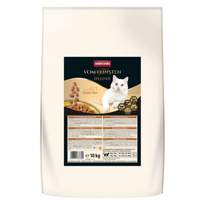 Sparpaket animonda vom Feinsten Deluxe 2 x 10 kg - Adult Grain-free von Animonda Vom Feinsten