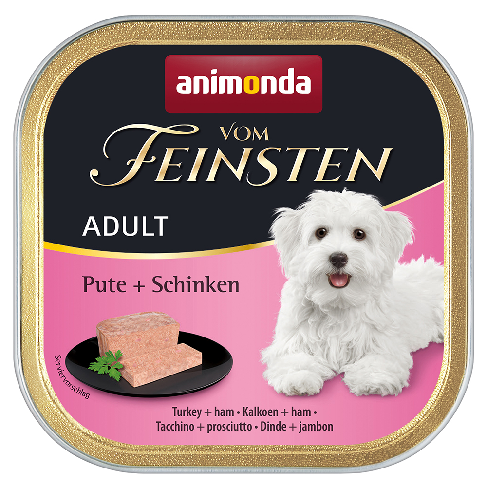 Sparpaket animonda vom Feinsten 24 x 150 g - Adult getreidefrei: Pute & Schinken von Animonda Vom Feinsten