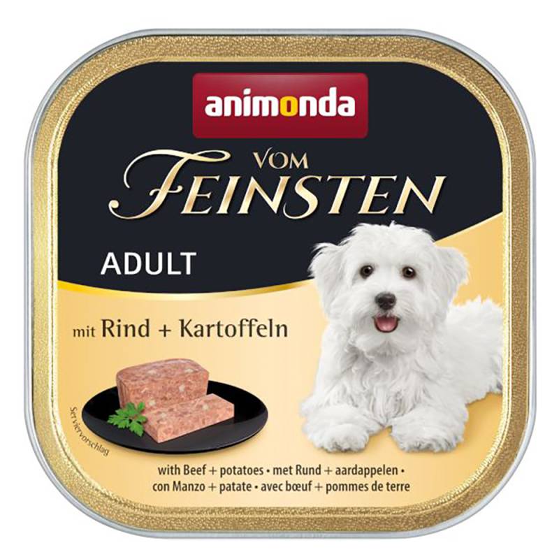 animonda vom Feinsten Adult 22 x 150 g - mit Rind & Kartoffeln von Animonda Vom Feinsten