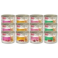 animonda Carny Nassfutter Katze Adult, Mixpaket Fleischauswahl 12x200 g Mixpaket 2 von Animonda