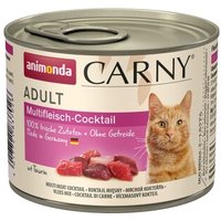 animonda Carny Nassfutter Katze Adult Multifleisch Cocktail 6x200 g animonda Carny Nassfutter Katze Adult Multifleisch Cocktail 6x200 g von Animonda