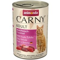 animonda Carny Nassfutter Katze Adult 6x400 g Multifleisch Cocktail von Animonda