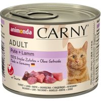 animonda Carny Nassfutter Katze Adult Pute & Lamm 12x200 g von Animonda