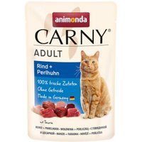 animonda Carny Nassfutter Katze Adult Rind und Perlhuhn 24x85 g animonda Carny Nassfutter Katze Adult Rind und Perlhuhn 24x85 g von Animonda