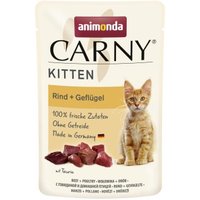 animonda Carny Nassfutter Katze Kitten Geflügel und Rind 24x85 g animonda Carny Nassfutter Katze Kitten Geflügel und Rind 24x85 g von Animonda