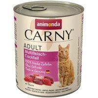 animonda Carny Nassfutter Katze Adult Multifleisch Cocktail 6x800 g von Animonda